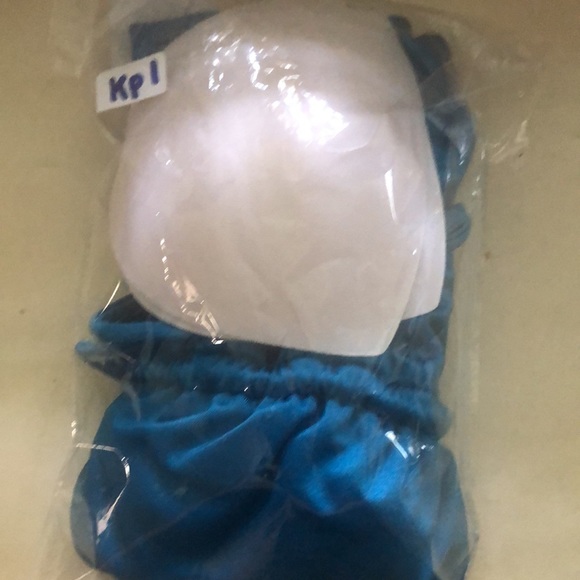 Billabong Glittery Blue Cut Out One Piece size L - Picture 10 of 10